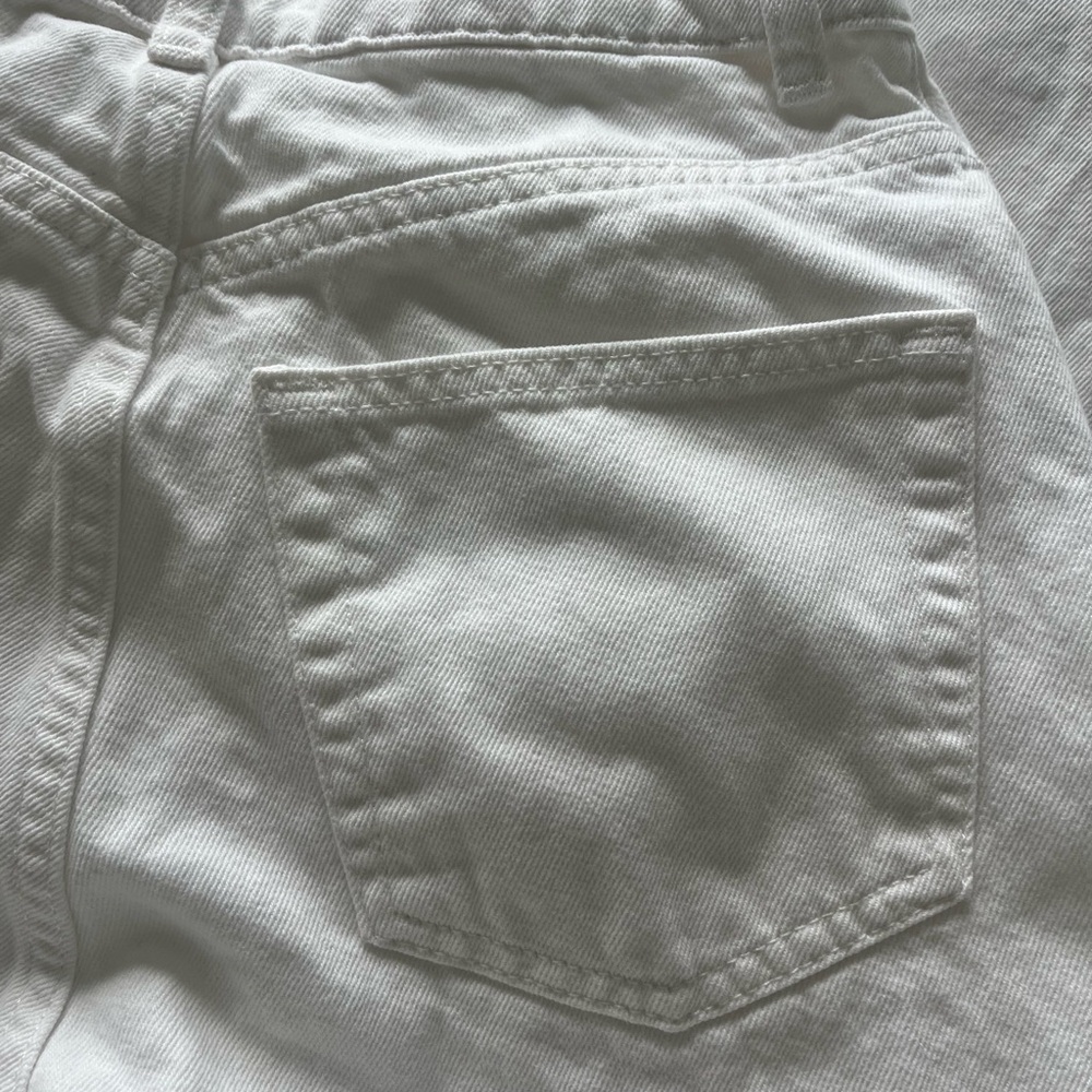 Topshop Women's White Jeans 26 straight leg - Picture 4 of 11